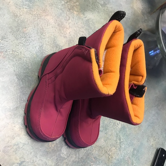 Pink lands end boots - Picture 1 of 3